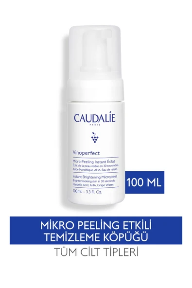 Caudalie Vinoperfect Işıltı Verici Mikro Peeling Temizleme Köpüğü