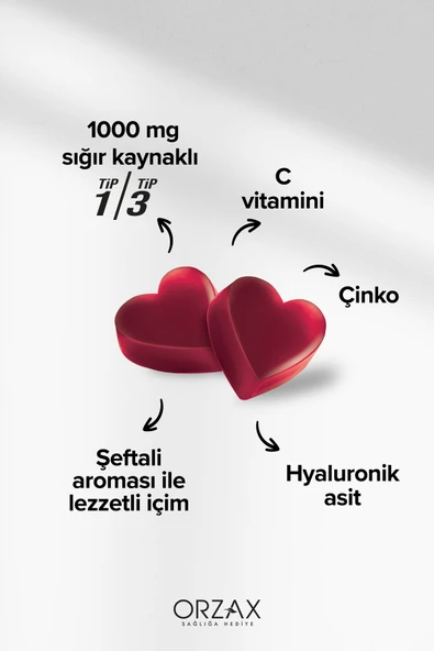 DAY2DAY The Collagen Beauty Gummies 60 Çiğnenebilir Jel Form 8697595876275 - Resim 3