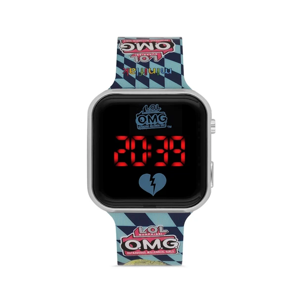 Miniflak LOL Surprise! OMG Lisanslı OMG8002 Sarı Square Led Çocuk Saati ürün görseli