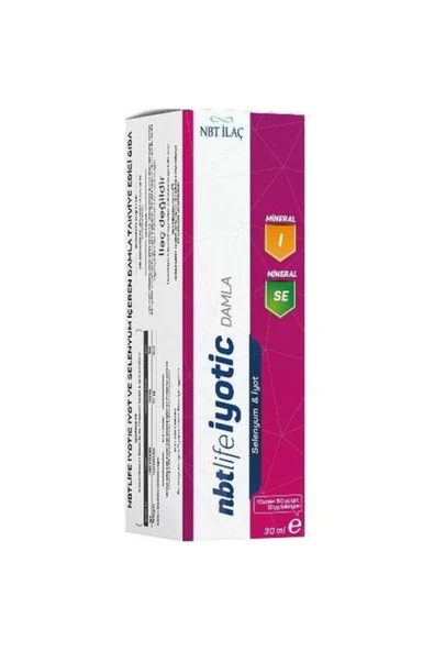 Nbt İlaç Nbt Life Iyotic Damla Takviye Edici Gıda 30 ml