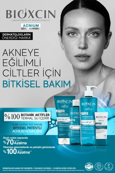 Bioxcin Acnium Sebum Dengeleyici Yüz Yıkama Jeli 500ml 1 Alana 1 Hediye - 5