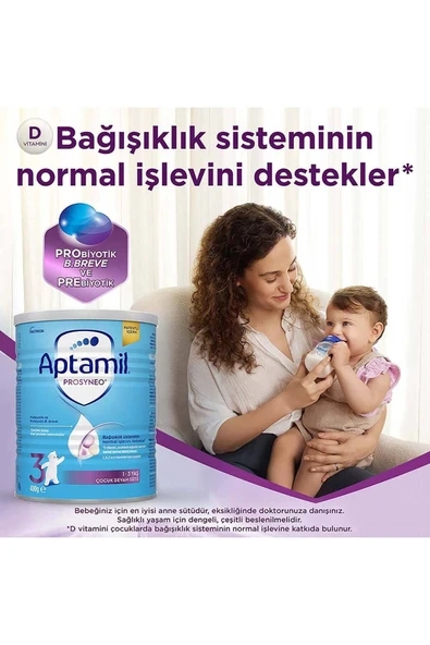 Aptamil Prosyneo 3 Prebiyotikli Probiyotikli Devam Sütü 400 Gr - 7