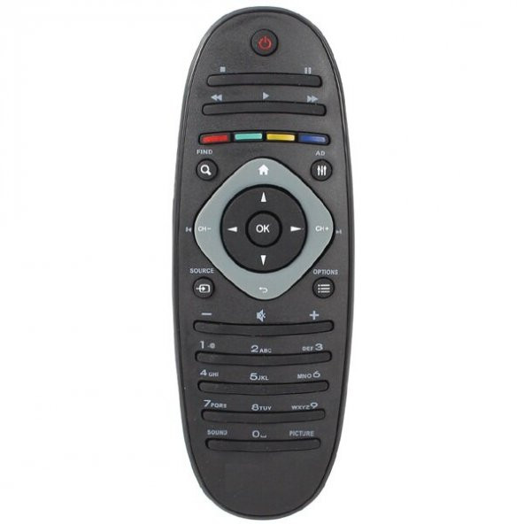 PHİLİPS 22PFL3606H/58 Uyumlu Lcd Televizyon Kumandası