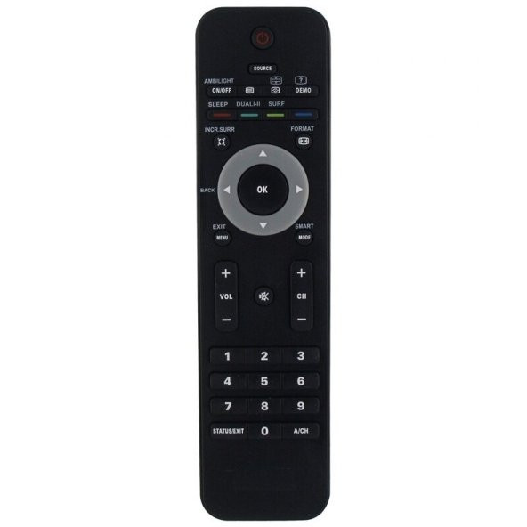 PHİLİPS 26HFL3350D/10 Uyumlu Televizyon Kumandası