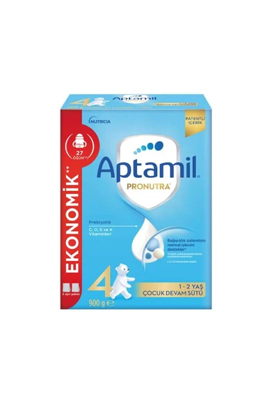 Aptamil Pronutra 4 Devam Sütü 900 gr 1-2 Yaş ürün görseli