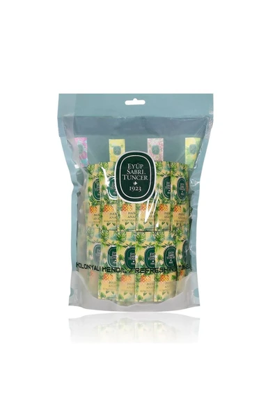 Eyüp Sabri Tuncer Hawaii Ananas Kolonyalı Mendil 150'li (Küçük Boy) - Resim 3