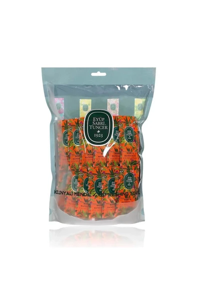 Eyüp Sabri Tuncer Bodrum Mandalinası Kokulu Islak Mendil Tekli Ambalaj - 150 Adet ürün görseli