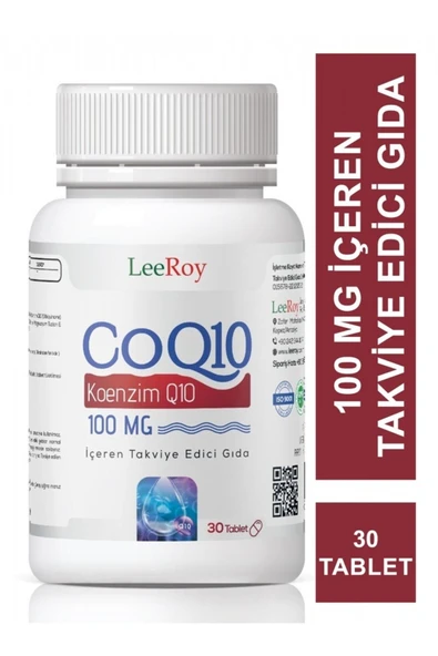 LeeRoy Coq10 100mg 30 Tablet ürün görseli