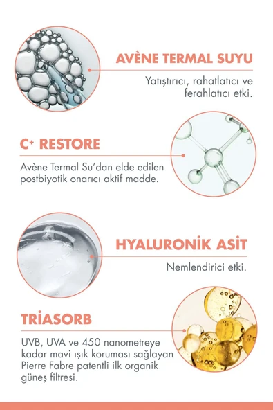 Avene Cicalfate+ Hassas ve Yıpranmış Ciltler için Yüksek Koruyucu İçeren Cilt Onarıcı Krem SPF50+ 30 ml - 3