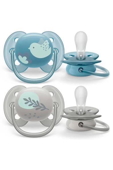 Philips Avent Ultra Soft Emzik 6-18 Ay 2'li Erkek Scf091/15 - 2