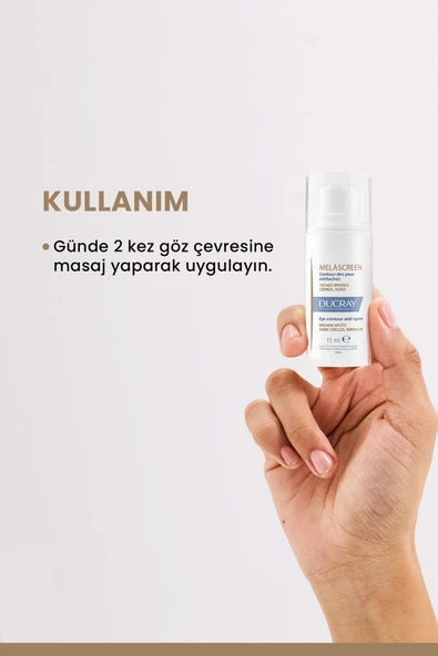 Ducray Melascreen Leke Karşıtı Göz Çevresi Bakım Kremi 15ml - 2