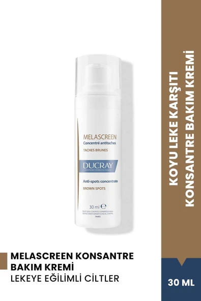 Ducray Melascreen Koyu Leke Karşıtı Konsantre Bakım Kremi 30ml