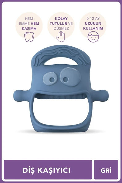 Mochi - Diş Kaşıyıcı Mavi