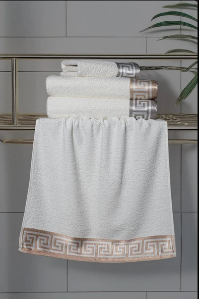 4lü Grek Desen Banyo Seti