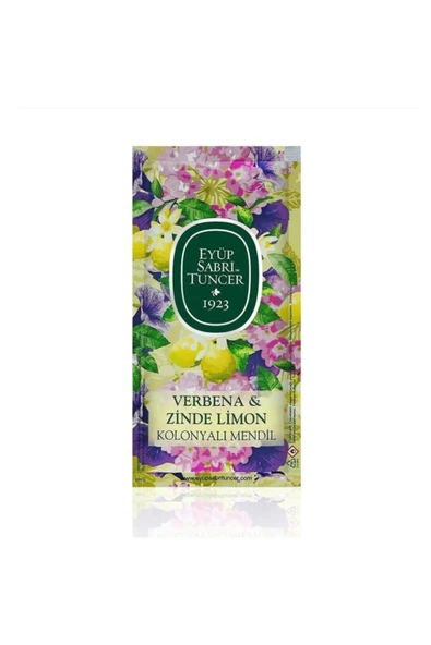 Eyüp Sabri Tuncer Kolonyalı Mendil 150li Verbena Zinde ürün görseli