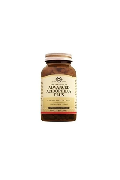 Solgar Advanced Acidophilus Plus 60 Vegi Kapsül ürün görseli