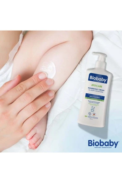 Biobaby Besleyici Krem 500 Ml - Seramid Prebiyotik Omega 3 - 6 Yulaf Unu - 3