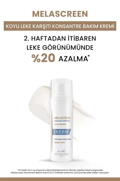 Ducray Melascreen Koyu Leke Karşıtı Konsantre Bakım Kremi 30ml - 2