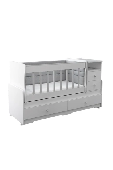 Afilli Swing Lüks Büyüyen Beşik Beyaz - 2