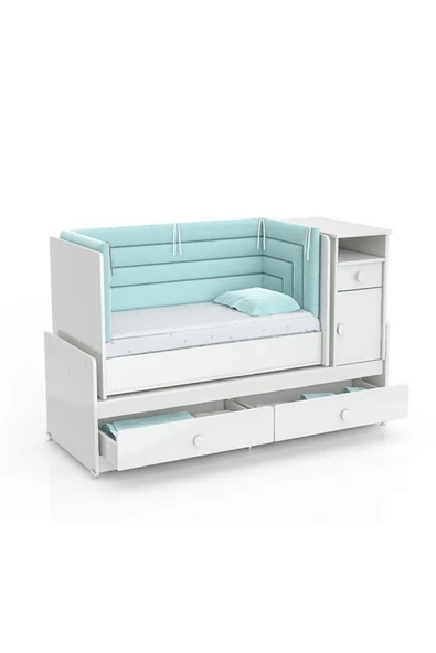 Afilli R 131a Rose Bebek Odası Takımı Beyaz - 2