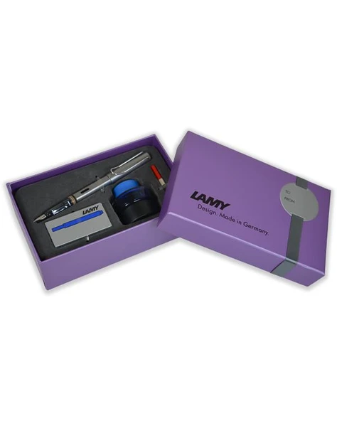 Lamy Al Star Dolma Kalem Seti M Uç Mor Kutu Grafit 26DS-M - Resim 2