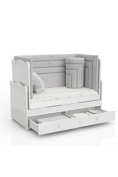 Afilli Anne Yanı Besik Sallanır 60x120 Beyaz - 3