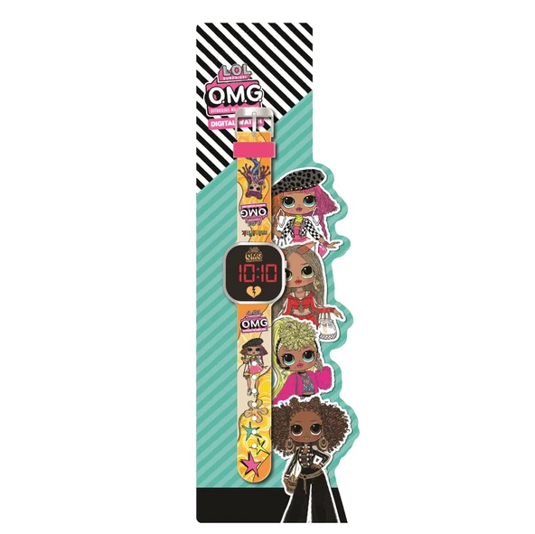 Miniflak LOL Surprise! OMG Lisanslı OMG8003 Lacivert Square Led Çocuk Saati ürün görseli