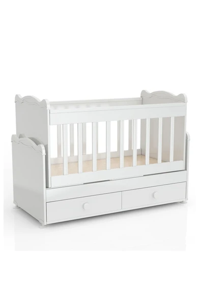 Afilli Anne Yanı Besik Sallanır 60x120 Beyaz - 2