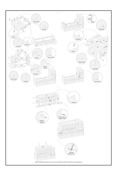 Afilli Swing Lüks Büyüyen Beşik Beyaz - 5