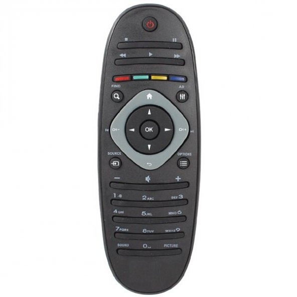 Philips  32PFL3406H/12 Uyumlu Televizyon Kumandası