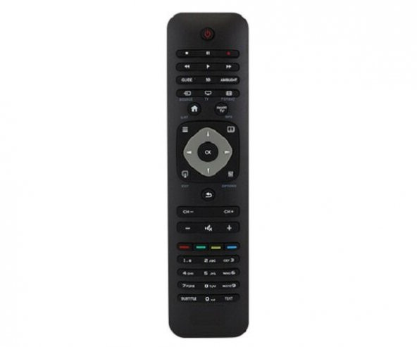 Philips  42PFL6008K/12 Uyumlu Klavyesiz Televizyon Kumandas