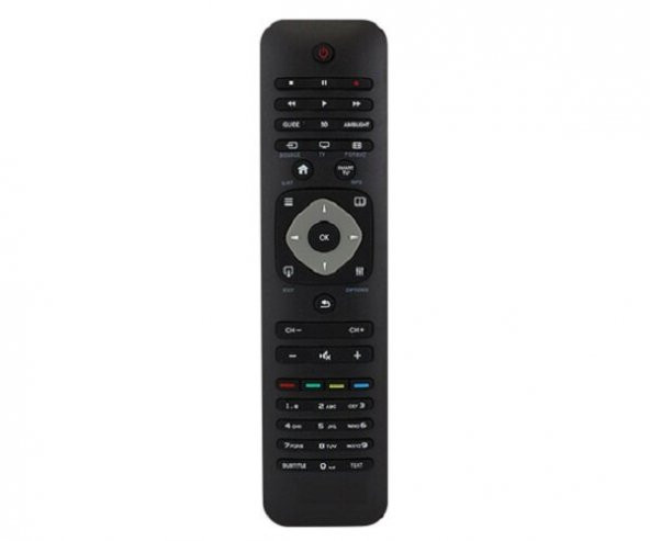Philips 42PFL7008K/12  Uyumlu Klavyesiz Yedek Kumanda