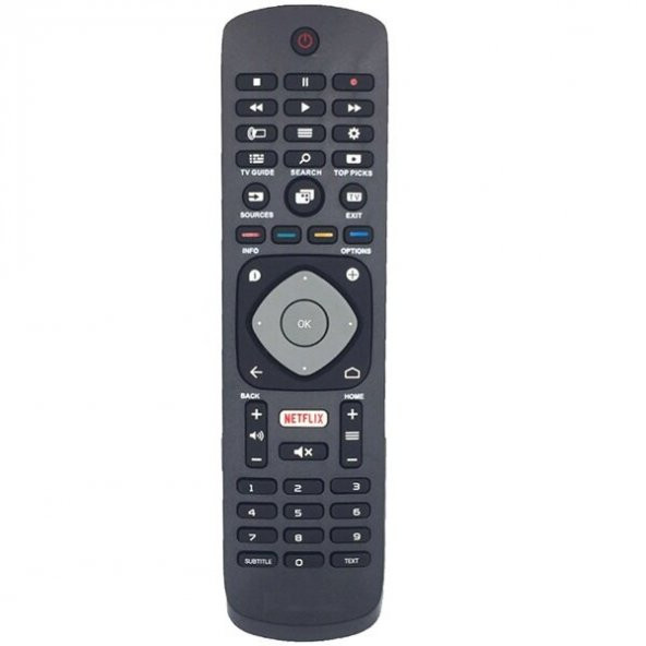 Philips 43PUS7303/12 Uyumlu Klavyesiz Yedek Televizyon Kumandası