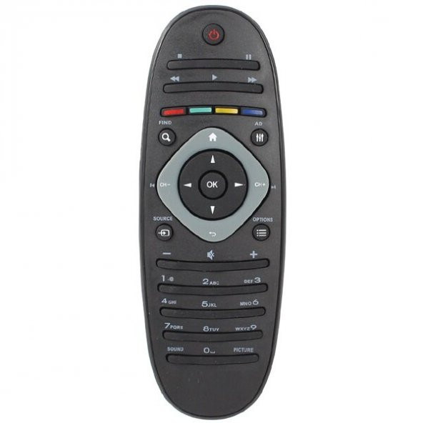 Philips 47PFL4606H/12 Uyumlu Televizyon Kumandası