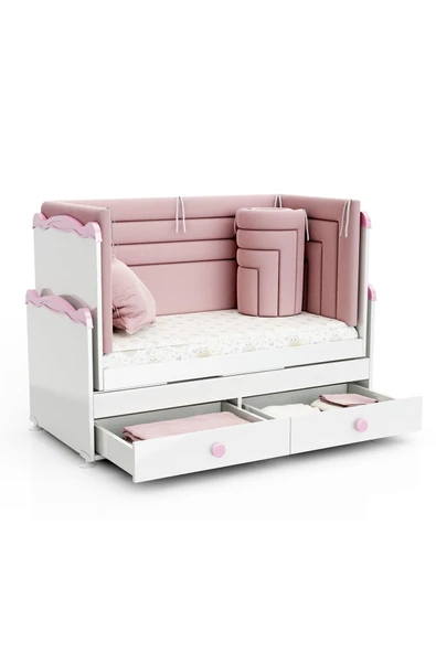 Afilli Anne Yanı Besik Sallanır 60x120 Pembe - 3