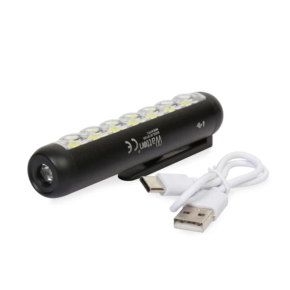 Type-c Girişli Mıknatıslı Şarjlı Cep Feneri  Wt-333 - 2