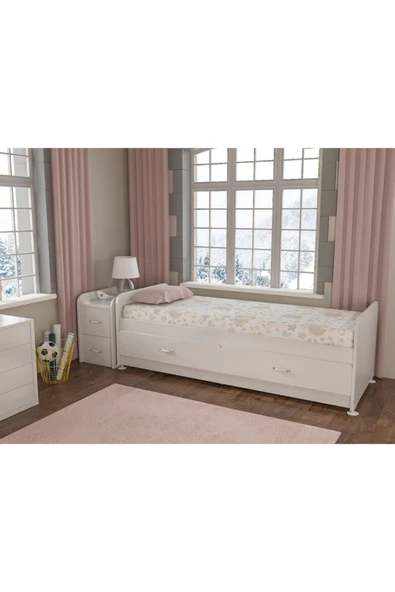Afilli Sw 703 A Swing Bebek Odası Takımı Somon - 5