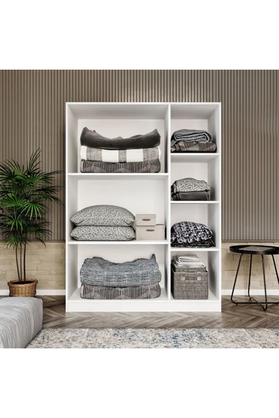 Afilli Mobilya Çok Amaçlı Dolap Tamamı Mdf - 3