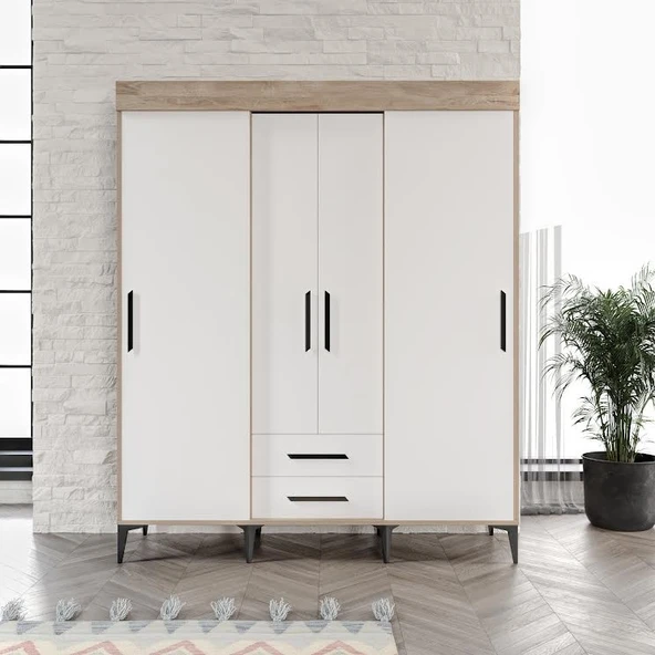 Afilli Ildır Cocuk Odası Takımı Tamamı Mdf Flora Ve Beyaz - 3