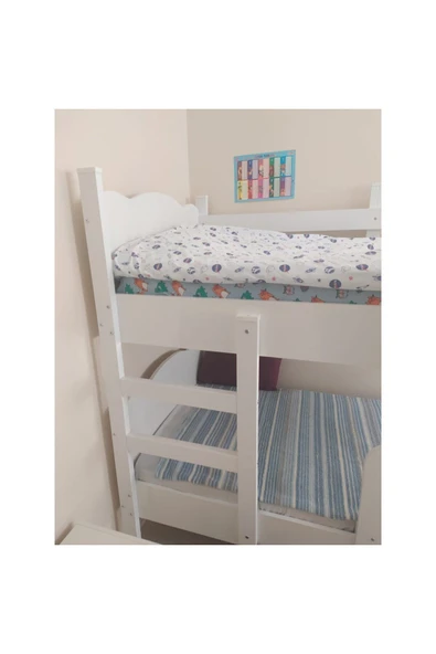 Afilli Ranza İkili Ayrılabilen Mdf Profilli 90x190 Beyaz - 3