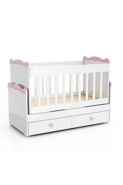 Afilli Anne Yanı Besik Sallanır 60x120 Pembe - 2