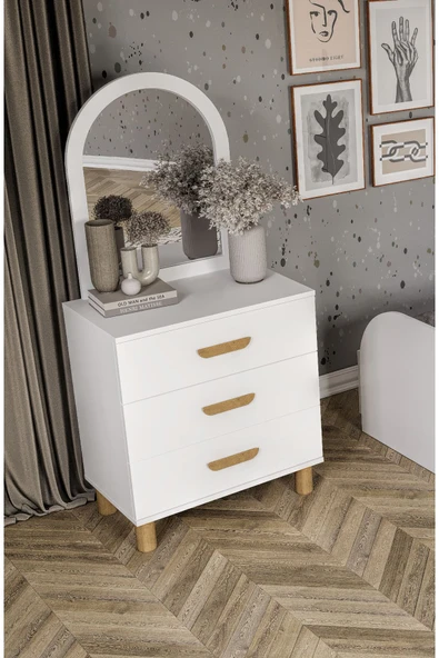 Afilli Güneş Bohem Şifonyer Tamamı Mdf