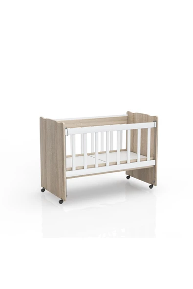 Afilli Ps 302 Saray Cekmecesiz Anne Yanı Frenli Tekerli Beşik - 3