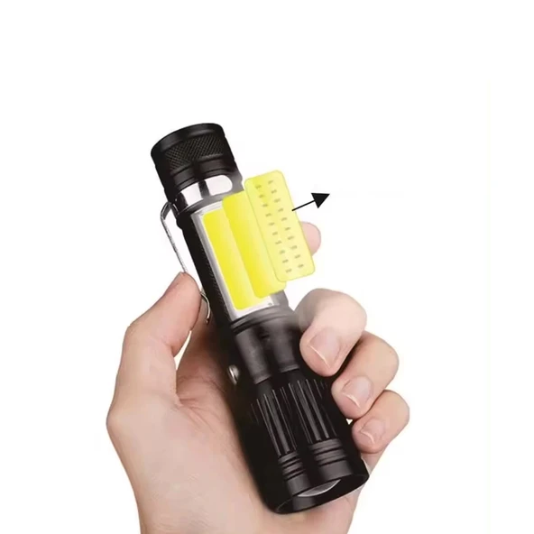 Uzun Menzilli El Feneri Mıknatıslı  Wt-602 - 4