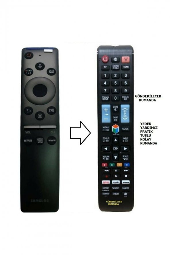 Samsung 55TU8500 4K Smart LED Tv (YEDEK KUMANDASI )