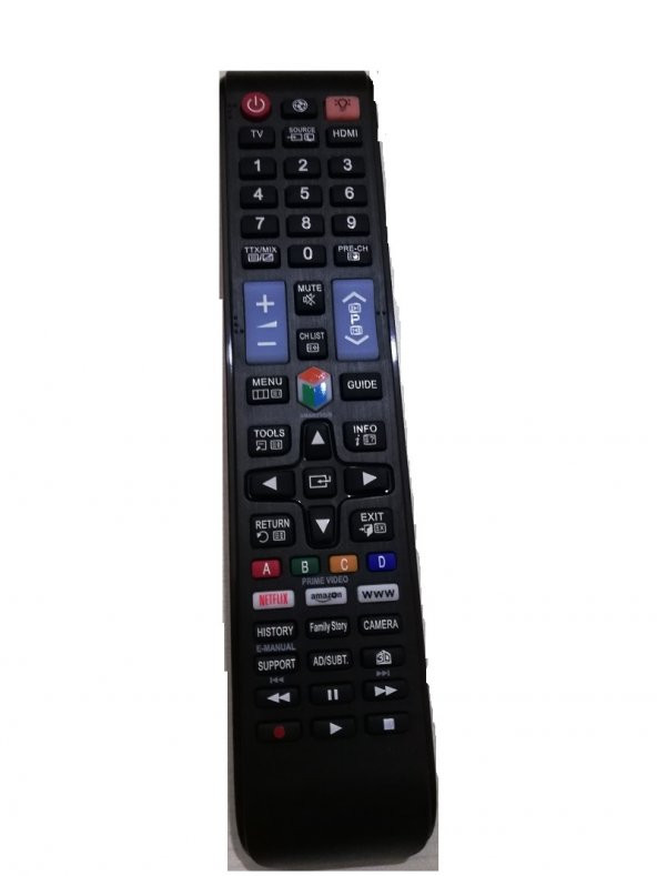 SAMSUNG Netflix Primevideo Amazon Sports Tuşlu 4K LED TELEVİZYON KUMANDASI