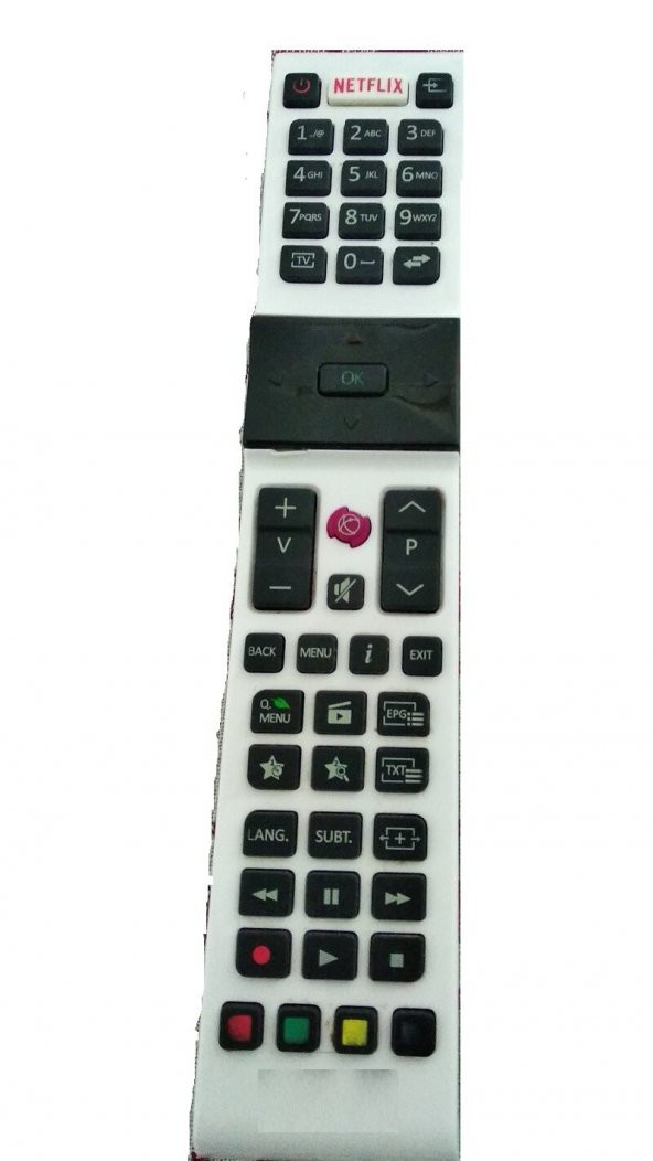 JVC 4K Smart Led Televizyon Kumandası Beyaz