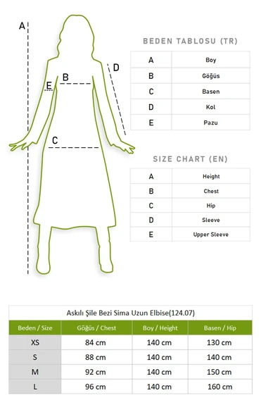 Askılı Şile Bezi Sima Uzun Yazlık Elbise Bordo Brd L Bordo - Resim 5