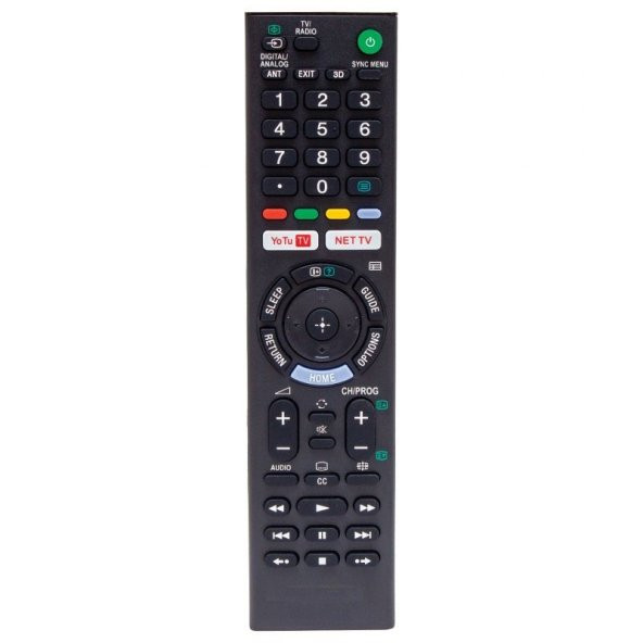 Sony RM-L1370EU Youtube+Netflix Tuşlu Led Tv Kumandası- Üniversal