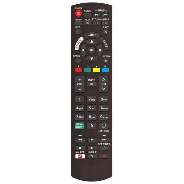 Panasonic TX-65EX750B  TV Kumanda